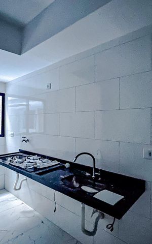 Apartamento à venda com 41m², 2 quartos e sem vagaCozinha e Área de Serviço