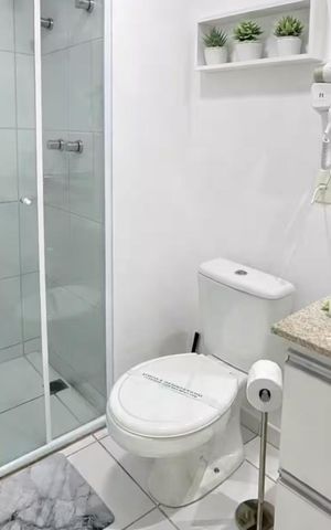 Apartamento para alugar com 42m², 1 quarto e 1 vaga