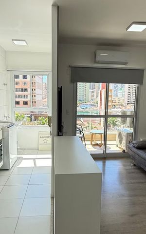 Apartamento para alugar com 42m², 1 quarto e 1 vaga