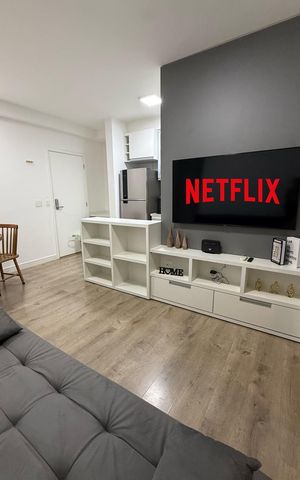 Apartamento para alugar com 42m², 1 quarto e 1 vaga