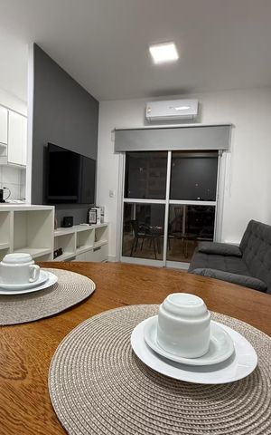 Apartamento para alugar com 42m², 1 quarto e 1 vaga