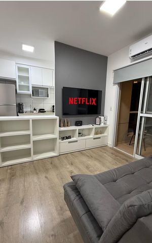 Apartamento para alugar com 42m², 1 quarto e 1 vaga