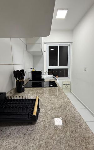 Apartamento para alugar com 42m², 1 quarto e 1 vaga