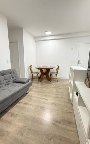 Apartamento para alugar com 42m², 1 quarto e 1 vaga