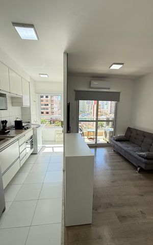 Apartamento para alugar com 42m², 1 quarto e 1 vaga