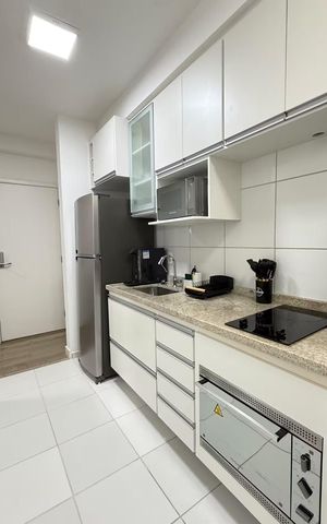 Apartamento para alugar com 42m², 1 quarto e 1 vaga