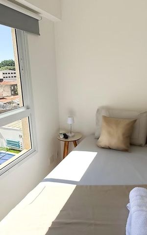 Apartamento para alugar com 42m², 1 quarto e 1 vaga