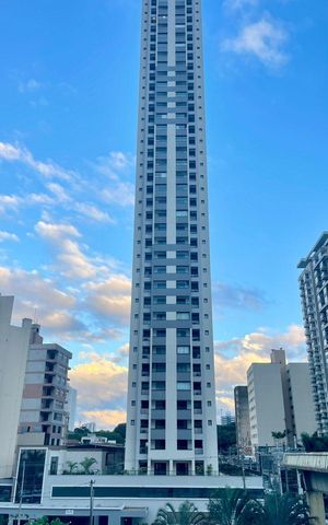 Apartamento para alugar com 46m², 1 quarto e 1 vagaFachada