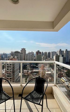 Apartamento para alugar com 42m², 1 quarto e 1 vaga Apartamento para alugar com 42m², 1 quarto e 1 vagaSacada