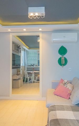 Apartamento à venda com 47m², 2 quartos e 1 vagaSala/Cozinha