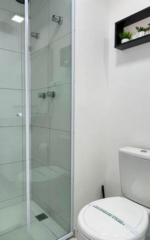 Apartamento para alugar com 41m², 1 quarto e 1 vaga Apartamento para alugar com 41m², 1 quarto e 1 vagaBanheiro