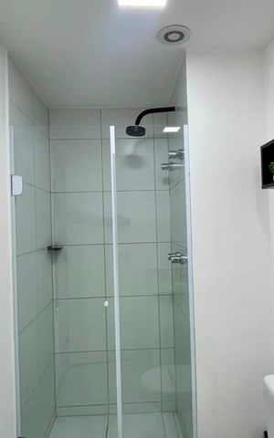 Apartamento para alugar com 41m², 1 quarto e 1 vaga Apartamento para alugar com 41m², 1 quarto e 1 vagaBanheiro