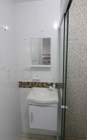 Casa para alugar com 60m², 1 quarto e sem vagaBanheiro social 