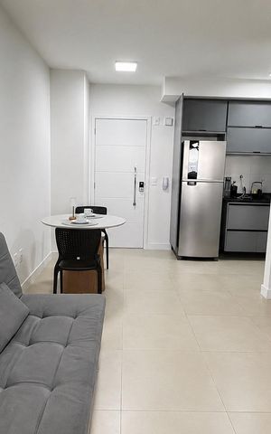 Apartamento para alugar com 46m², 1 quarto e 1 vaga