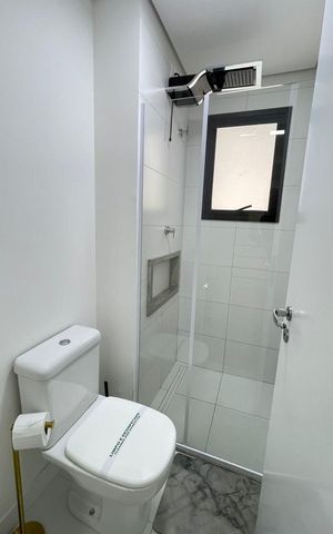 Apartamento para alugar com 46m², 1 quarto e 1 vaga