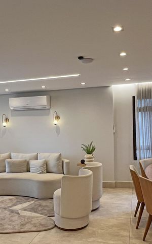 Apartamento para alugar com 208m², 4 quartos e 2 vagasSala