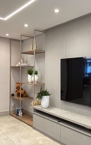 Apartamento para alugar com 208m², 4 quartos e 2 vagasSala de cinema