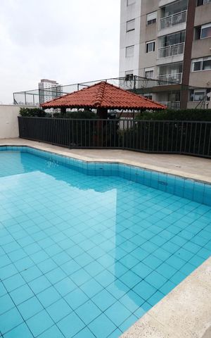 Apartamento à venda com 54m², 2 quartos e 2 vagasÁrea comum - Piscina