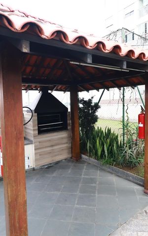 Apartamento à venda com 54m², 2 quartos e 2 vagasÁrea comum - Churrasqueira