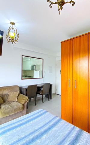 Studio à venda com 26m², 1 quarto e sem vaga Studio à venda com 26m², 1 quarto e sem vagaStudio