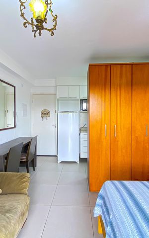 Studio à venda com 26m², 1 quarto e sem vaga Studio à venda com 26m², 1 quarto e sem vagaStudio
