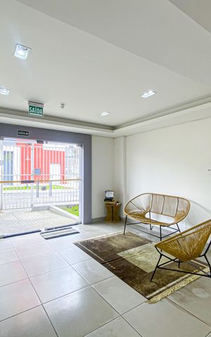 Studio à venda com 26m², 1 quarto e sem vaga Studio à venda com 26m², 1 quarto e sem vagaHall social