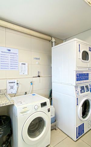 Studio à venda com 26m², 1 quarto e sem vaga Studio à venda com 26m², 1 quarto e sem vagaÁrea comum - Lavanderia