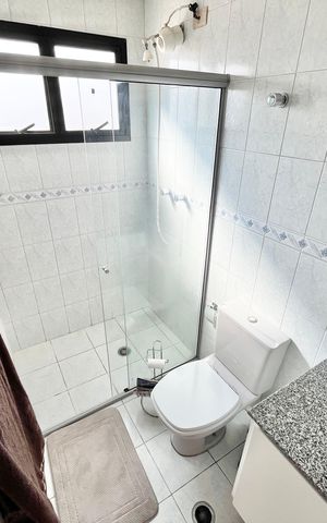 Apartamento à venda com 140m², 4 quartos e 2 vagas Apartamento à venda com 140m², 4 quartos e 2 vagasBanheiro da Suíte 3