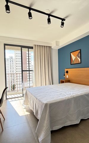 Studio à venda com 25m², 1 quarto e sem vaga Studio à venda com 25m², 1 quarto e sem vagaStudio