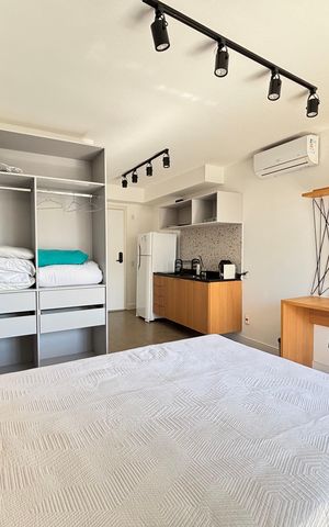 Studio à venda com 25m², 1 quarto e sem vaga Studio à venda com 25m², 1 quarto e sem vagaStudio
