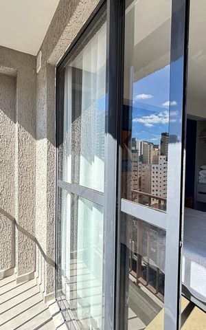 Studio à venda com 25m², 1 quarto e sem vaga Studio à venda com 25m², 1 quarto e sem vagaVaranda
