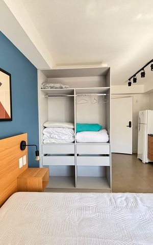 Studio à venda com 25m², 1 quarto e sem vaga Studio à venda com 25m², 1 quarto e sem vagaStudio
