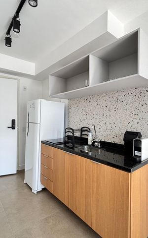 Studio à venda com 25m², 1 quarto e sem vaga Studio à venda com 25m², 1 quarto e sem vagaStudio