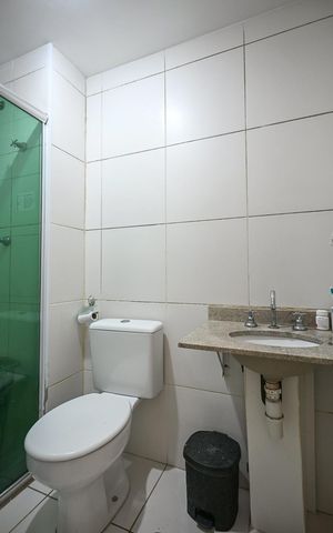Apartamento para alugar com 63m², 2 quartos e 1 vagaBanheiro
