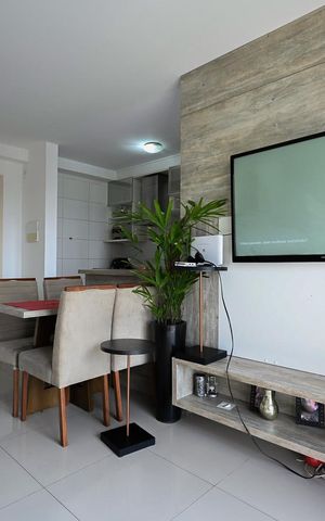 Apartamento para alugar com 63m², 2 quartos e 1 vagaSala