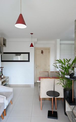 Apartamento para alugar com 63m², 2 quartos e 1 vagaSala
