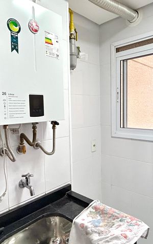 Apartamento à venda com 68m², 2 quartos e 1 vaga Apartamento à venda com 68m², 2 quartos e 1 vagaÁrea de Serviço