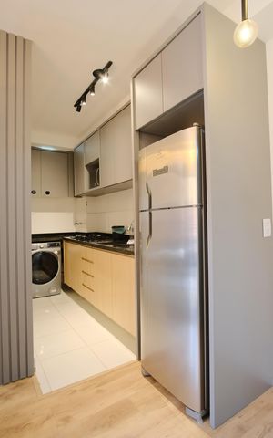 Apartamento para alugar com 37m², 2 quartos e sem vagaCozinha e Área de Serviço