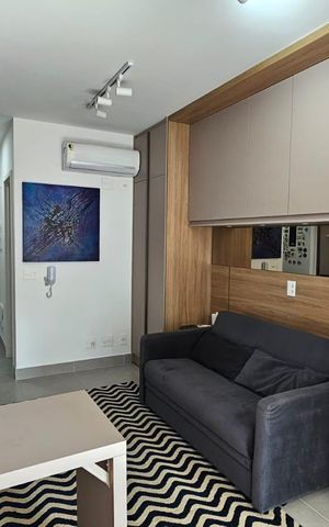 Apartamento à venda com 25m², 1 quarto e sem vaga