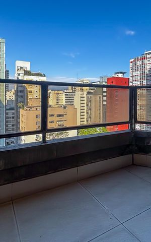 Apartamento à venda com 69m², 1 quarto e 1 vaga Apartamento à venda com 69m², 1 quarto e 1 vagaVaranda da Sala