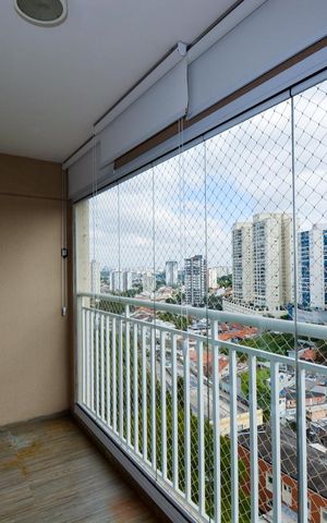 Apartamento à venda com 77m², 3 quartos e 2 vagasVaranda da Sala