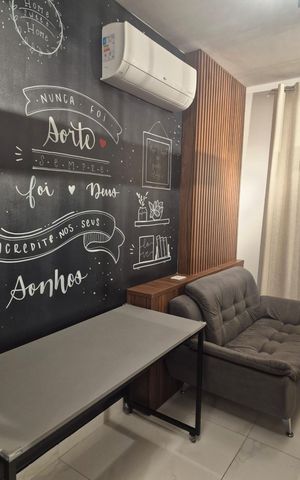 Studio para alugar com 30m², 1 quarto e sem vaga Studio para alugar com 30m², 1 quarto e sem vagaSala / Quarto