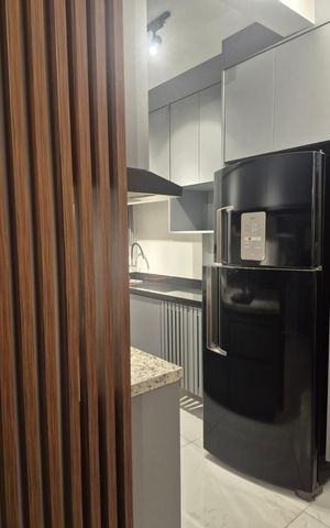 Studio para alugar com 30m², 1 quarto e sem vaga Studio para alugar com 30m², 1 quarto e sem vagaSala / Quarto