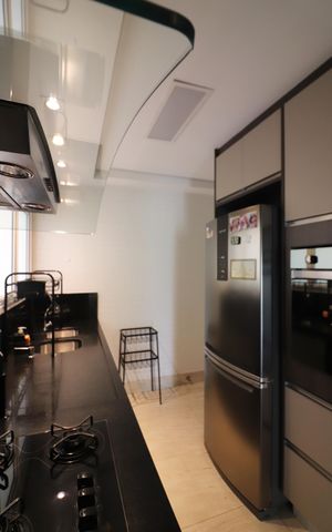 Apartamento à venda com 133m², 3 quartos e 2 vagasCozinha 