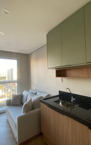 Apartamento para alugar com 24m², 1 quarto e sem vaga Apartamento para alugar com 24m², 1 quarto e sem vagaSala/Cozinha