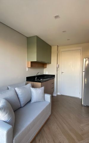 Apartamento para alugar com 24m², 1 quarto e sem vaga Apartamento para alugar com 24m², 1 quarto e sem vagaSala/Cozinha