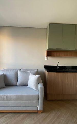 Apartamento para alugar com 24m², 1 quarto e sem vaga Apartamento para alugar com 24m², 1 quarto e sem vagaSala/Cozinha