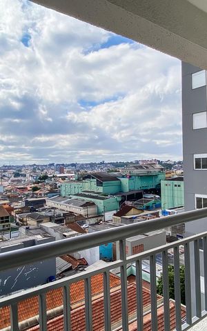 Apartamento para alugar com 42m², 2 quartos e sem vagaVaranda