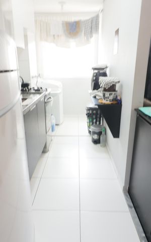 Apartamento à venda com 45m², 2 quartos e 1 vagaCozinha e Área de Serviço