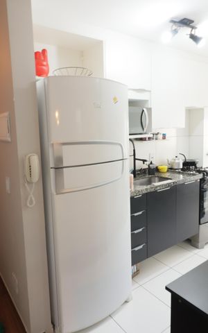 Apartamento à venda com 45m², 2 quartos e 1 vagaCozinha e Área de Serviço